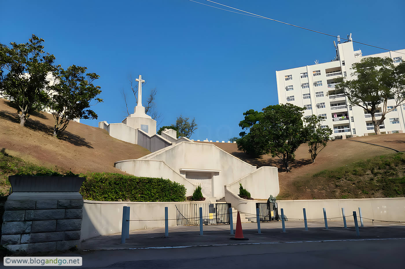 Stanley - Stanley Military Cemetery Main Entrance